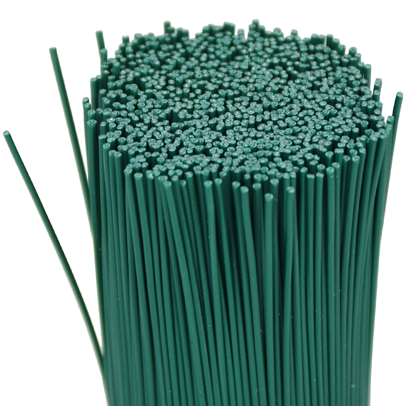 Bridas redondas de hierro reutilizables para jardinería, 100 piezas, para flores, plantas, vides trepadoras, cuerdas recubiertas multifunción