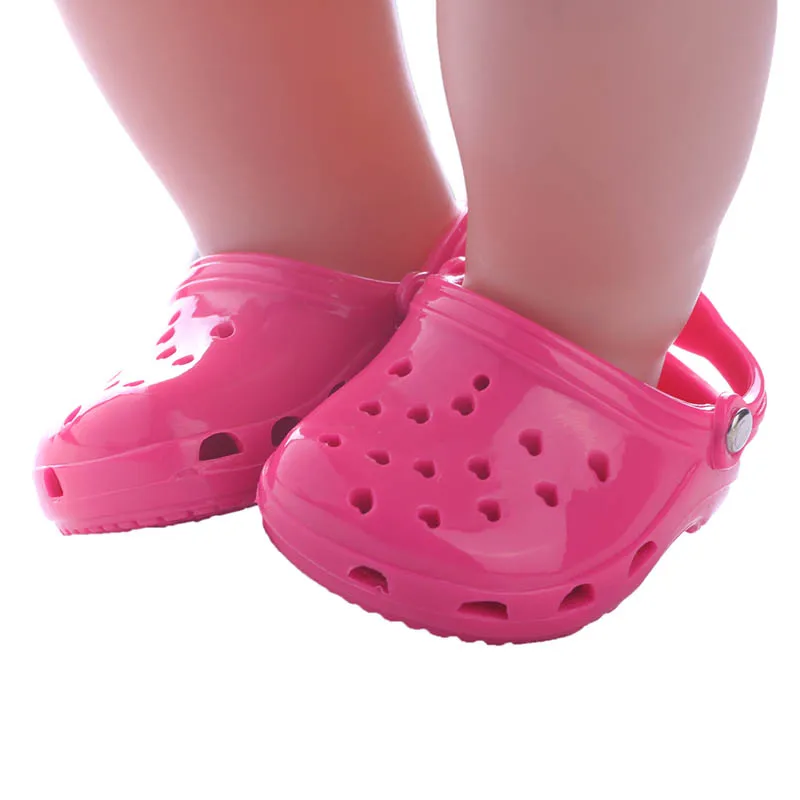 Zapatos de 7 CM para Muñecas de 43 cm, Accesorios de Ropa y Juguetes para Muñecas Americanas de 18 Pulgadas, Nuestra Generación