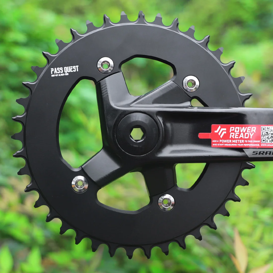 Plato BCD de 107mm para Sram RIVAL CRANK 42T 44T 46T 48T 50T 52T, cadena de bicicleta de carretera 107bcd