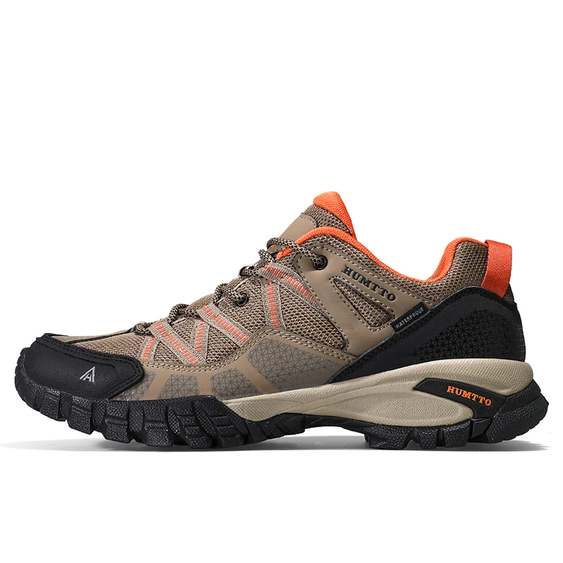 HUMTTO-zapatos de senderismo transpirables con cordones para hombre, botas de Trekking con amortiguación, zapatillas de escalada y Turismo, novedad