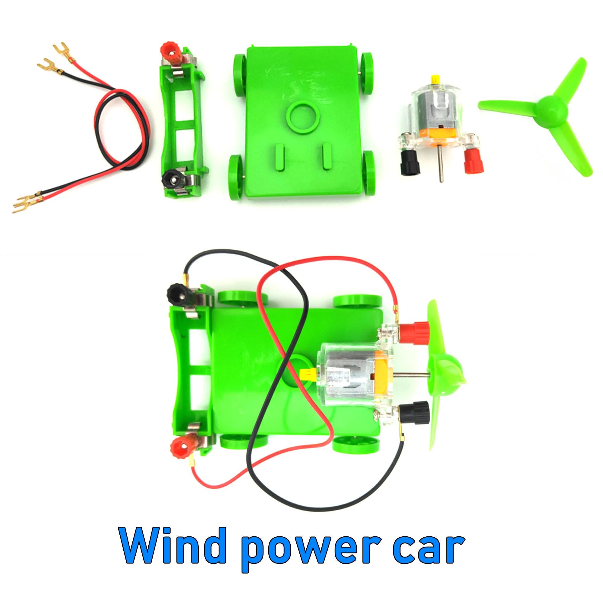Kits educativos de circuito eléctrico para estudiantes, laboratorio escolar, aprendizaje de física, experimentos electromagnéticos, material didáctico, juguetes científicos