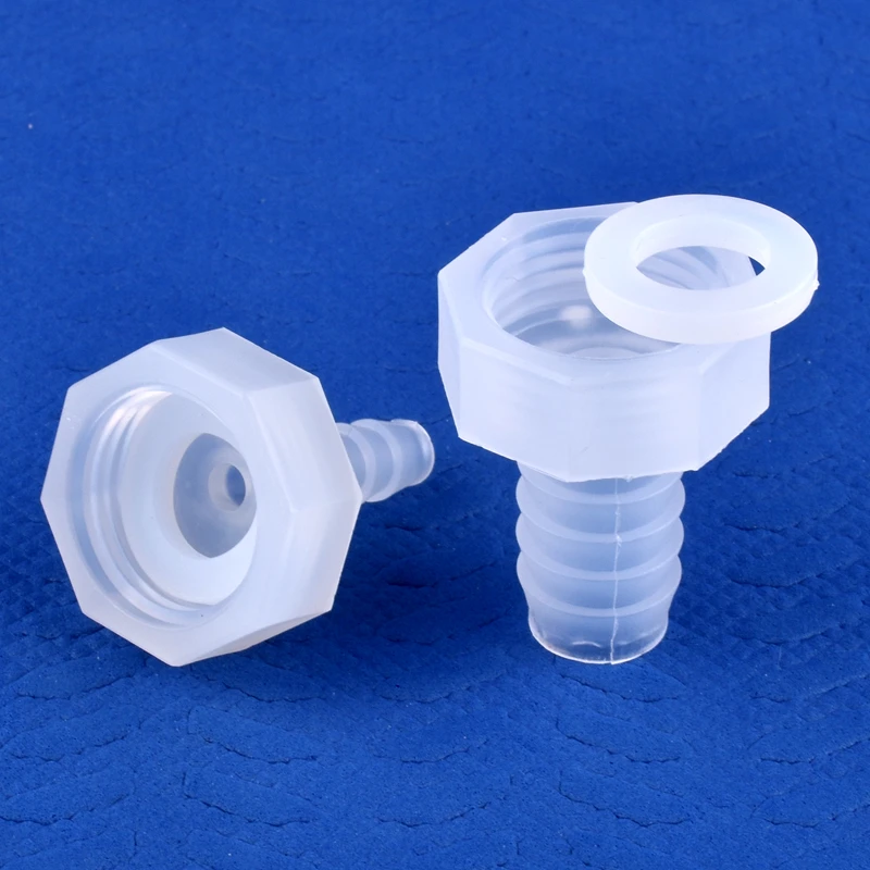 5 ~ 200 Uds G1/2 rosca hembra a 4 ~ 20mm PP conector directo Micro riego jardín agua Pagoda manguera junta accesorios de tanque de acuario