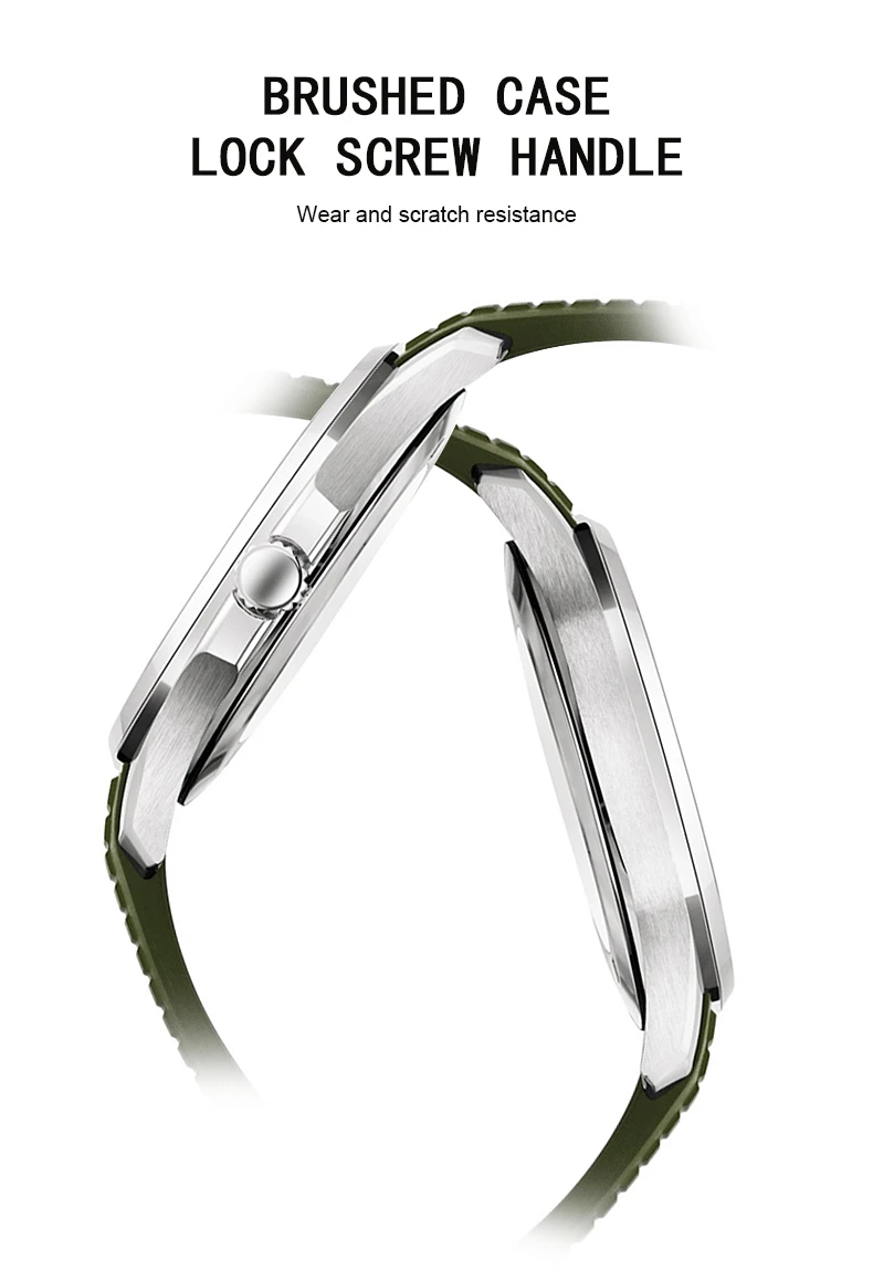 Relojes mecánicos automáticos de marca Specht & Sohne, relojes de pulsera deportivos, zafiro verde luminoso, resistente al agua hasta 50M, reloj Masculino