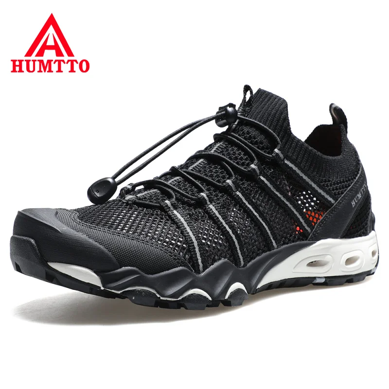 HUMTTO-zapatos de senderismo transpirables para hombre, zapatillas de senderismo para exteriores, deporte de escalada, calzado de agua para hombre, sandalias de playa, novedad de verano