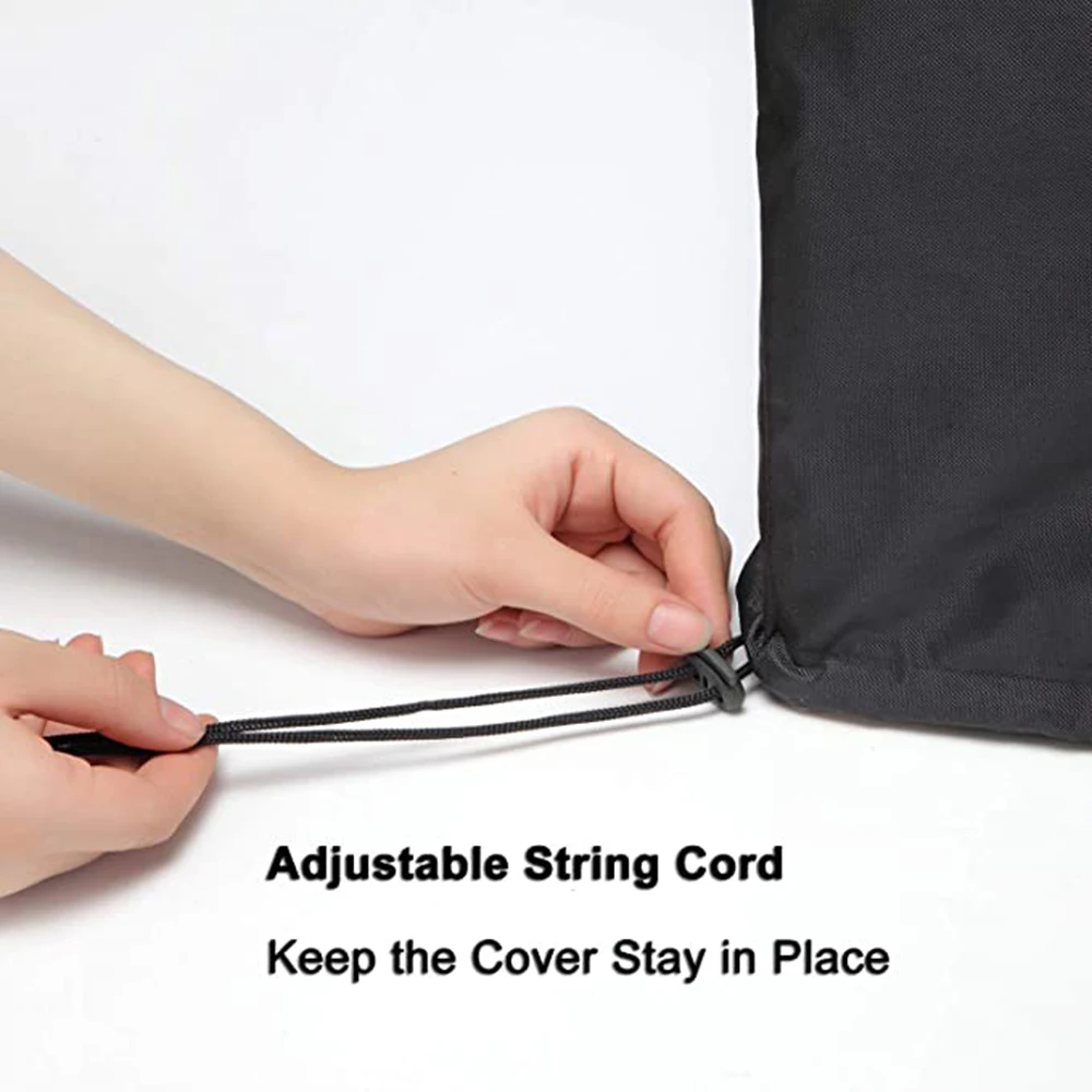 Nueva funda para cinta de correr, funda plegable para cinta de correr, funda impermeable y a prueba de polvo, funda protectora solar impermeable de tela Oxford (negro)