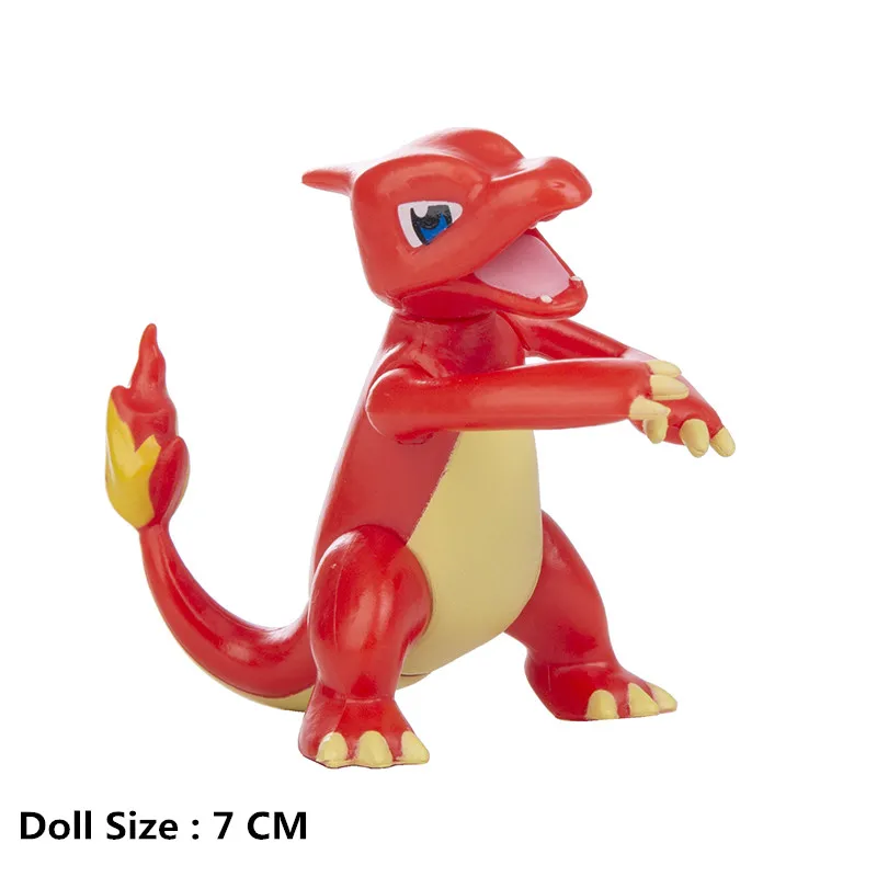 Figuras de Anime de la Película de Dibujos Animados de Pokémon de 3-13 cm, Pikachu, Mewtwo, Gurado, Blastoise, Colección de Figuras de Acción, Juguetes de Regalo