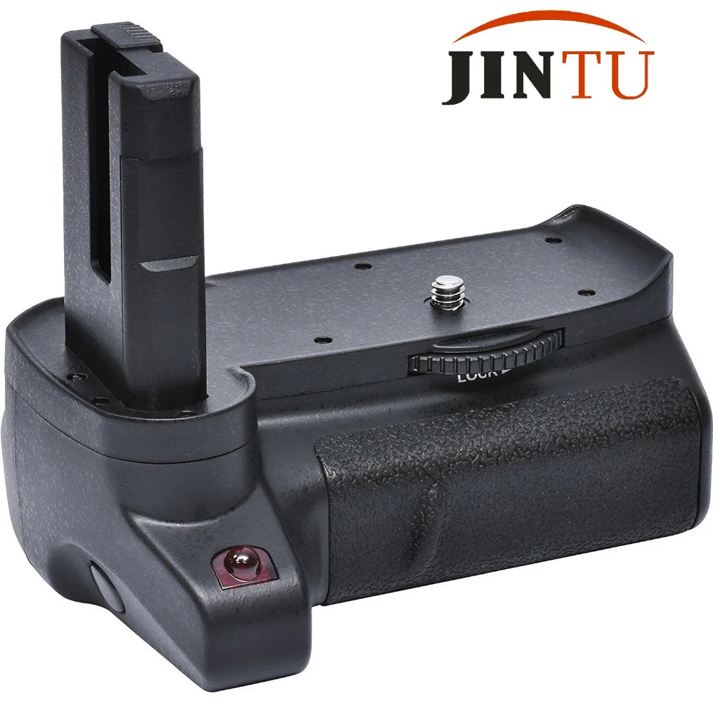 JINTU Pro Multi-Power Grip para cámara réflex digital Nikon D3400, botón de disparo vertical, funciona con batería EN-EL14