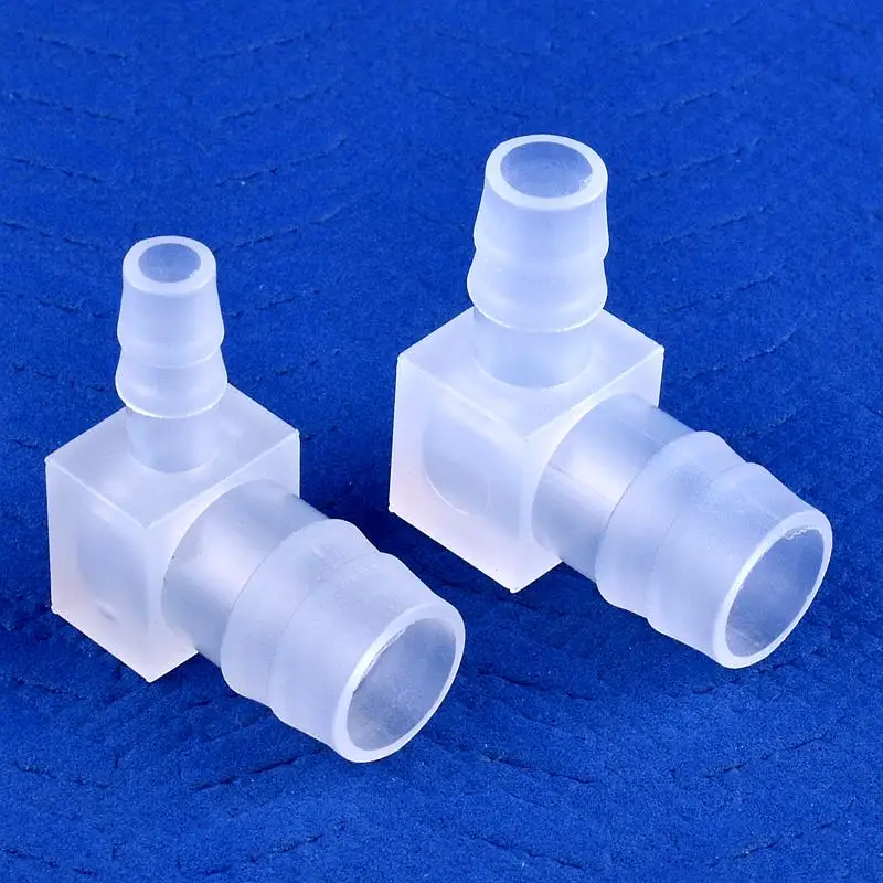 Conectores de codo reductor de PP, manguera de aireador de bomba de aire de tanque de Acuario, junta de Pagoda, accesorios de tubería de riego de jardín, 14 ~ 200mm, 5 ~ 3,2 Uds.