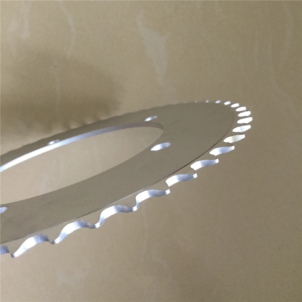 Plato de Cadena para Bicicleta de Pista y Piñón Fijo, 130 MM BCD, 44T 46T 48T 50T 52T 53T, para Bicicleta Fixie de Una Velocidad, Plateado