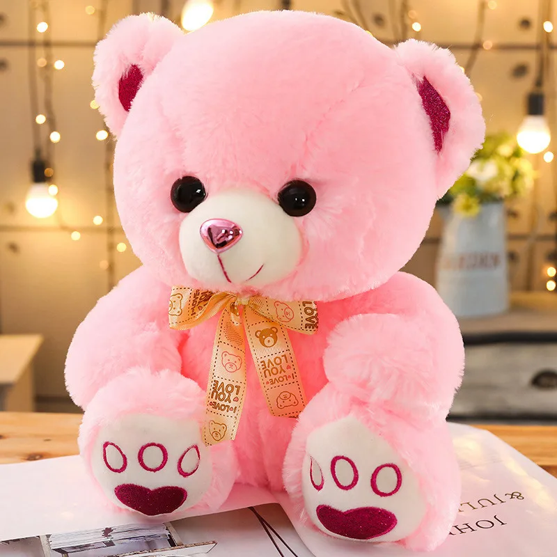 Nuevo Huggale juguete de alta calidad lindo oso de peluche de dibujos animados juguetes de peluche animales de peluche oso muñeca regalo de cumpleaños para niños