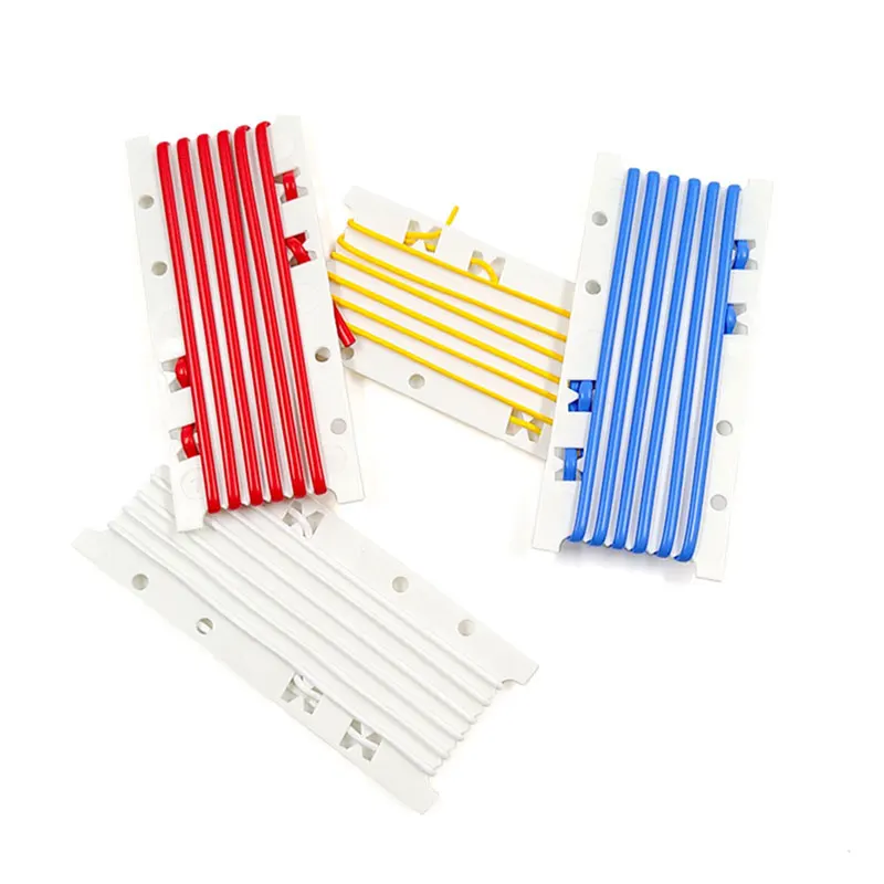 Lazo Vascular Veterinario 100% Silicona de Grado Médico, Lazos Vasculares de Alta Calidad Rojo Azul Blanco Amarillo, Nuevo Producto Médico, 4 Piezas