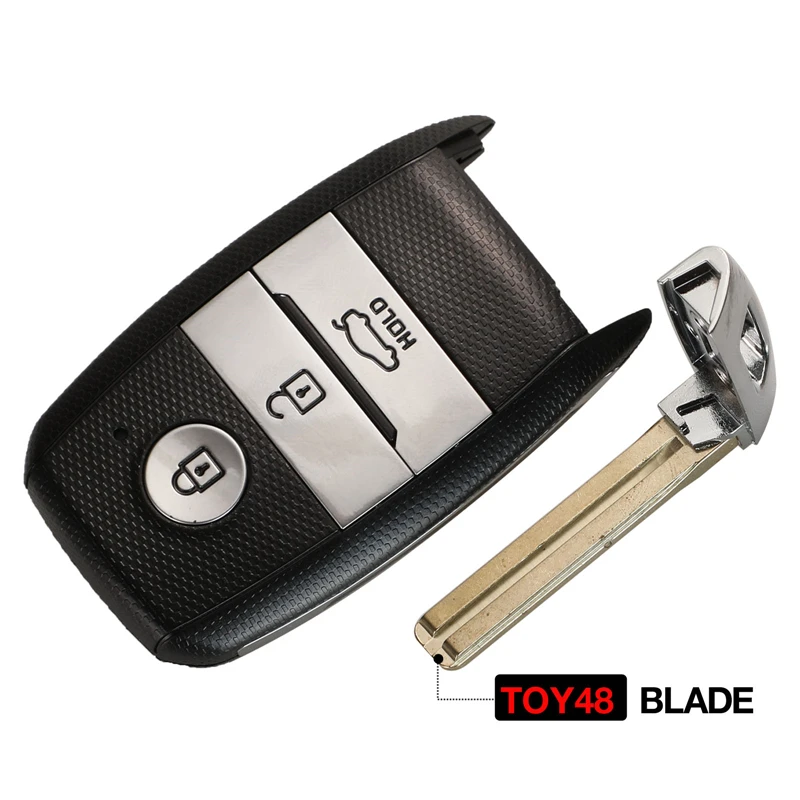 Mando a distancia inteligente sin llave jingyuqin para KIA K5 KX3 Sportage Sorento P/N 95440-3W600 433Mhz ID46 Pcf7952 Control con mando a distancia