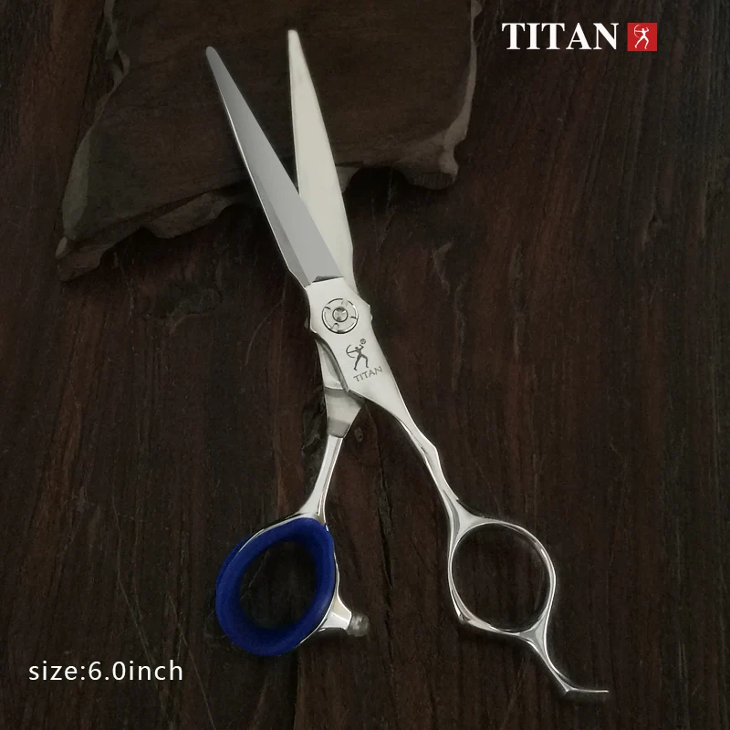 Tijeras Profesionales de Peluquería Titan, Tijeras de Corte y Entresacado de 6.0 Pulgadas para Barbería