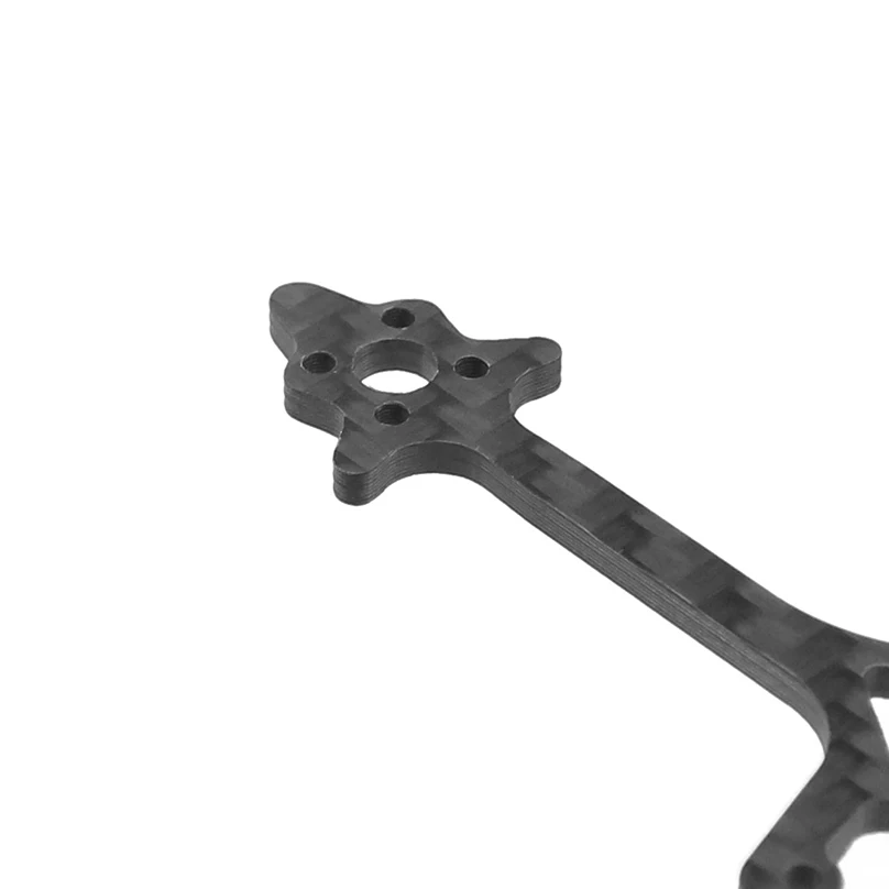Placa inferior de distancia entre ejes de 115mm, fibra de carbono 3K para Happymodel Crux3, cuadricóptero FPV, piezas de repuesto para drones de carreras