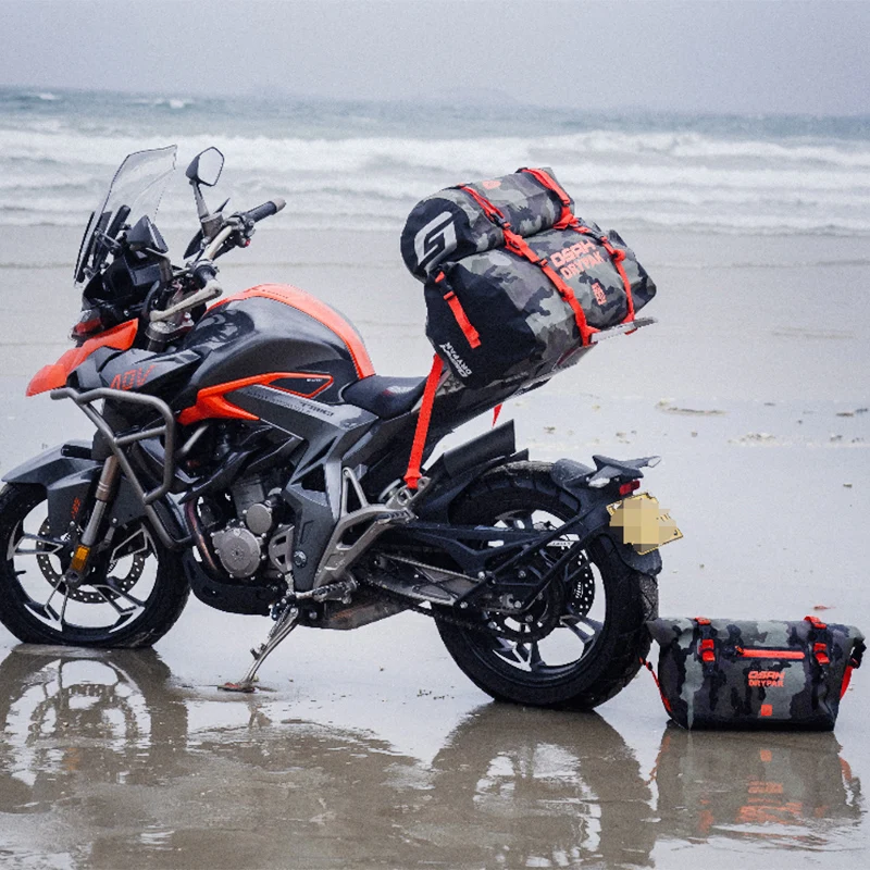 Bolsa trasera impermeable para motocicleta, bolsa seca de viaje OSAH DRYPAK Moto 40/60 litros, mochila para equipaje de motocicleta, bolsa para asiento de motocicleta