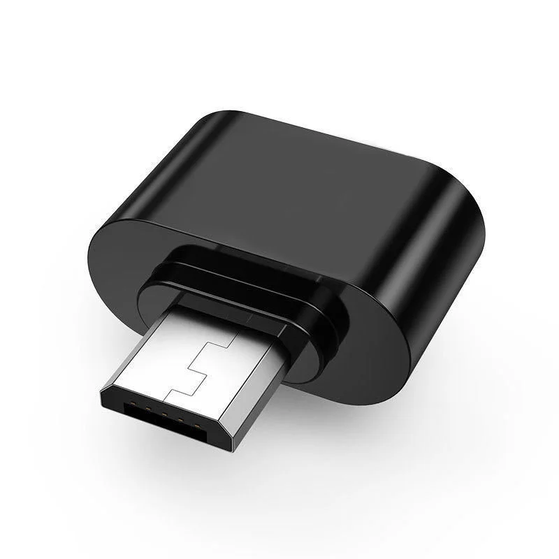 Convertidor Micro USB a USB para tableta, adaptador Micro hembra para PC, Android, Usb 2,0, Mini Cable OTG