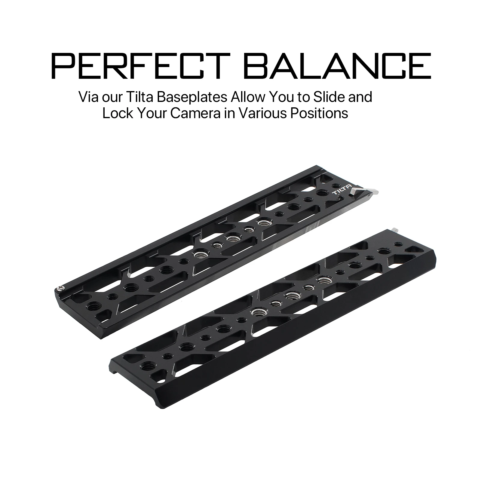 TILTA Placa de cola de milano ligera, placa de cola de milano estándar Arri, 10 ", 12", 14 ", 18", 24"
