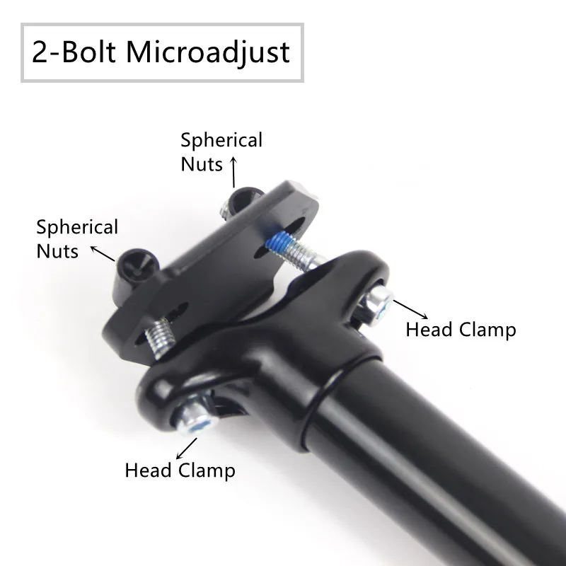 Kindshock KS EXA 900i tija de sillín 30,9/31,6*395mm Cable de bicicleta de montaña Control elevador tubo de asiento gotero de enrutamiento interno
