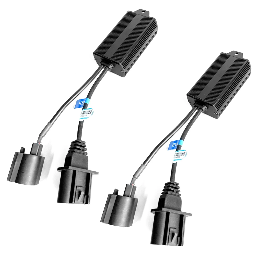 Auxito-decodificador LED Canbus H7 para faro de coche, lámpara antiniebla, H4, H8, H1, 9005/HB3, 9006/HB4, cancelador de advertencia, Resister de carga