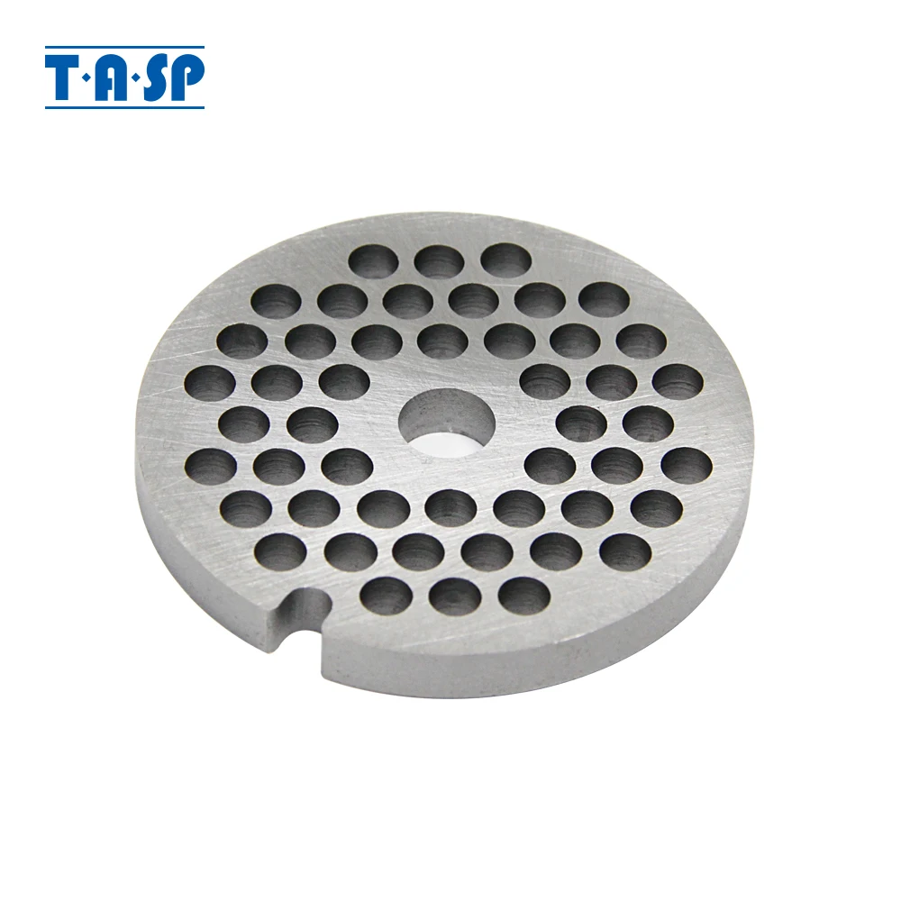 Disco para Picadora de Carne TASP, Placa de Acero Inoxidable, Repuestos para Bosch MUM5 MFW1501 Kenwood MG350 MG360 Zelmer 886.5 887.5