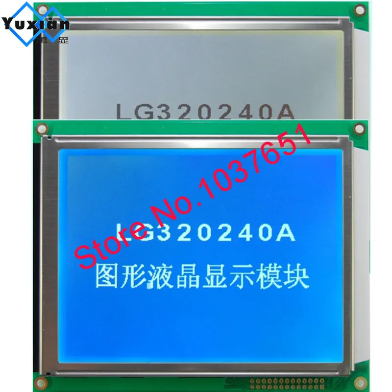 Panel de pantalla Lcd de 320x240, Panel táctil azul o blanco FSTN, LG320240A, en lugar de WG320240C0-TMI-TZ, # HG32024014, RA8835