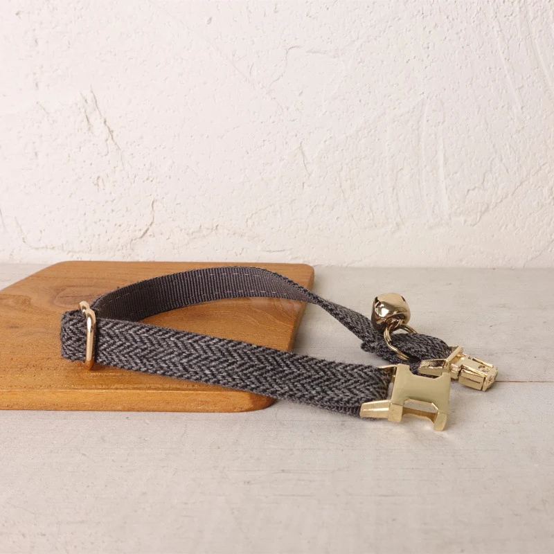 Collar para gato con lazo de campana, placa con grabado personalizado, collares para gatitos, Collar para gatos, perros pequeños personalizados, Chihuahua Yorshire