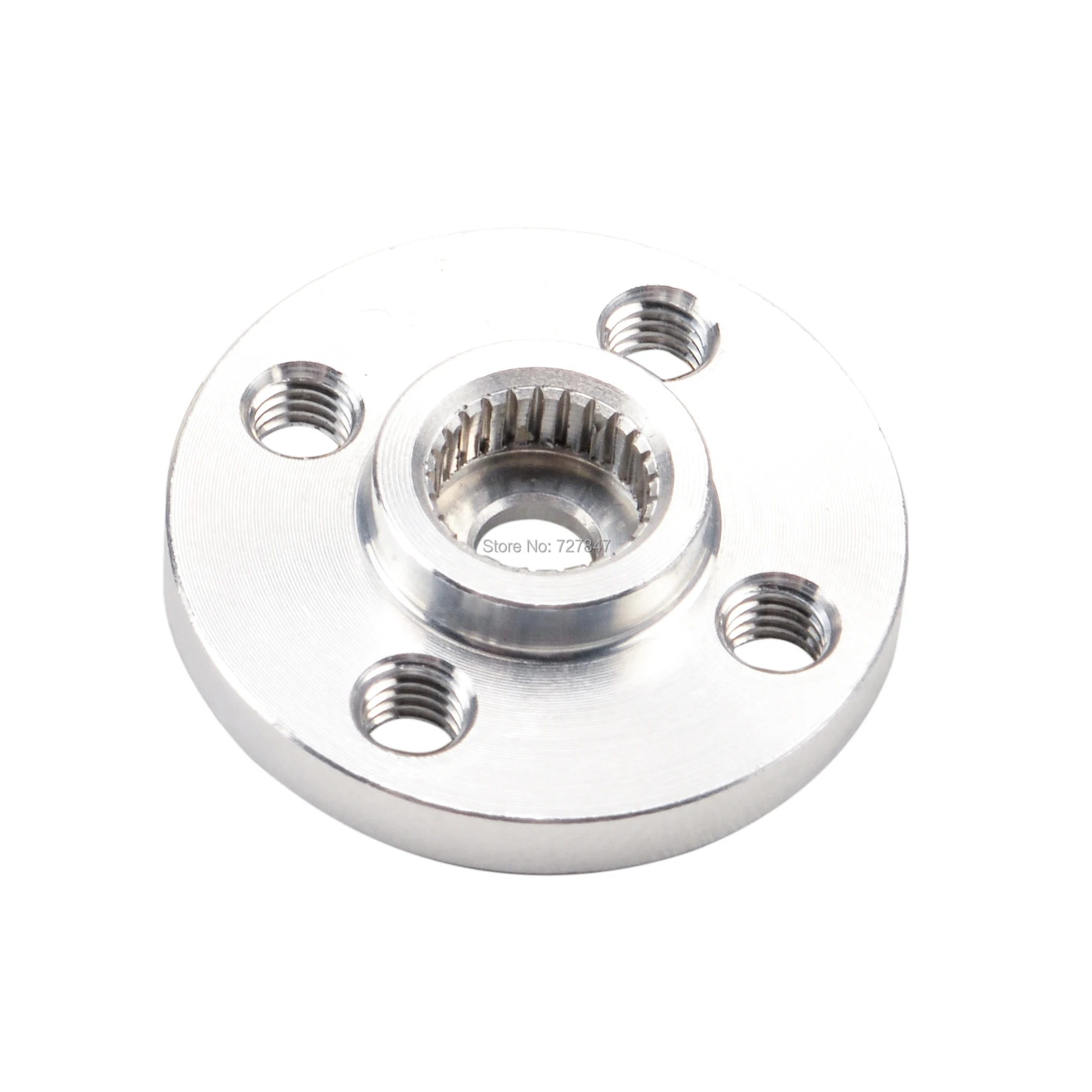 5 uds/10 Uds lote de Metal de aluminio 25T Servo brazo tipo redondo disco Matal cuernos para MG995 MG996R MG945 MG995 MG946 Rc Servos ACE Robot