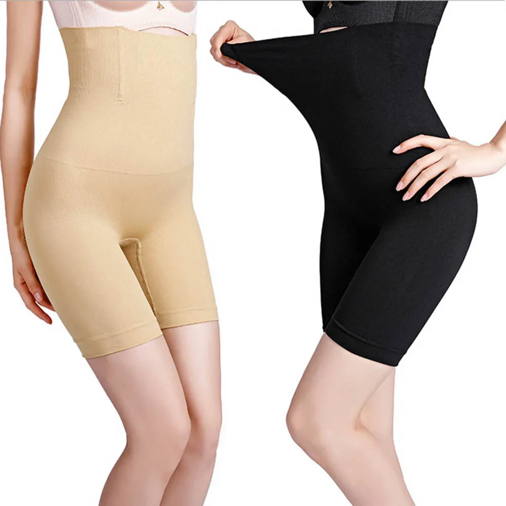 Pantalones cortos de Yoga moldeadores para mujer, ropa interior moldeadora de cuerpo de cintura alta, ropa moldeadora adelgazante, bragas con Control de barriga, bragas sin costuras