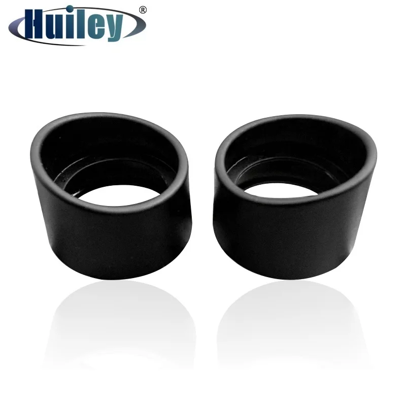 Protectores oculares de 34 mm de diámetro interior, microscopio estéreo, telescopio ocular, pieza ocular de goma de 32-35mm, 2 uds.