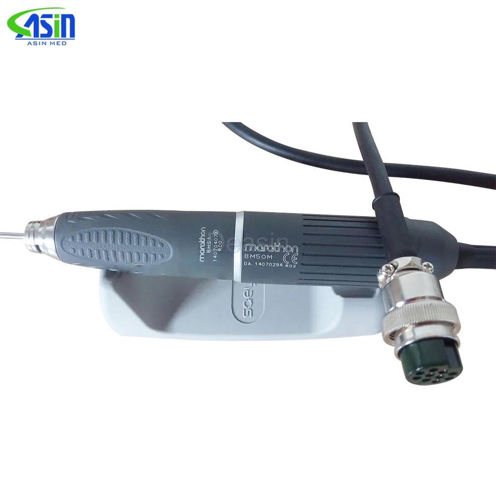 Micromotor sin escobillas BM50M, pieza de mano de MARATHON para laboratorio Dental de 50000 RPM