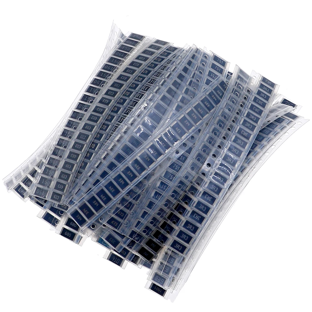Kit surtido de resistencias de Chip SMD, 1460, 1W, 73 tipos x 20 unidades, 2512 unidades/lote