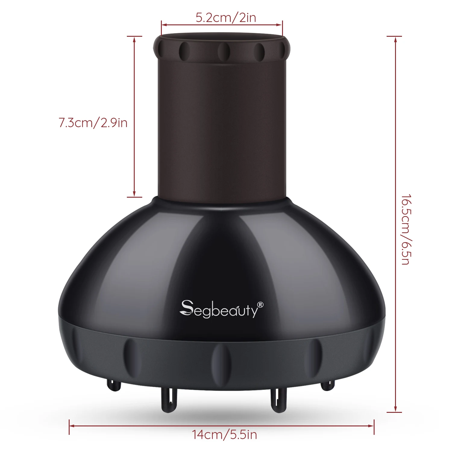Segbeauty-difusor mejorado para secador de estilo de cabello, accesorio ondulado y rizado, sin Frizz, para salón