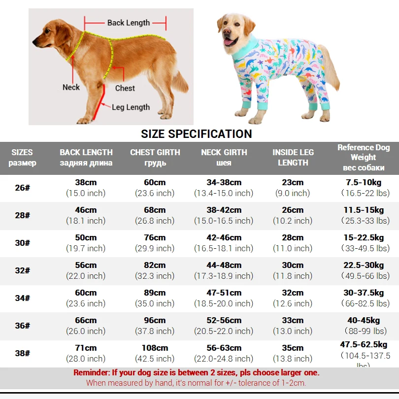 Ropa para perros, pijamas para perros medianos y grandes, mono suave y acogedor para perros, traje de recuperación para mascotas con vientre cubierto completo para niñas y niños, cortable