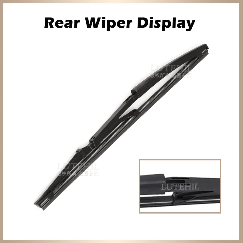 Para Fiat Panda 169 2003-2012 2004 2005 2006 2007 limpiaparabrisas delantero y trasero cepillos de ventana de parabrisas 22 "+ 16" + 13"