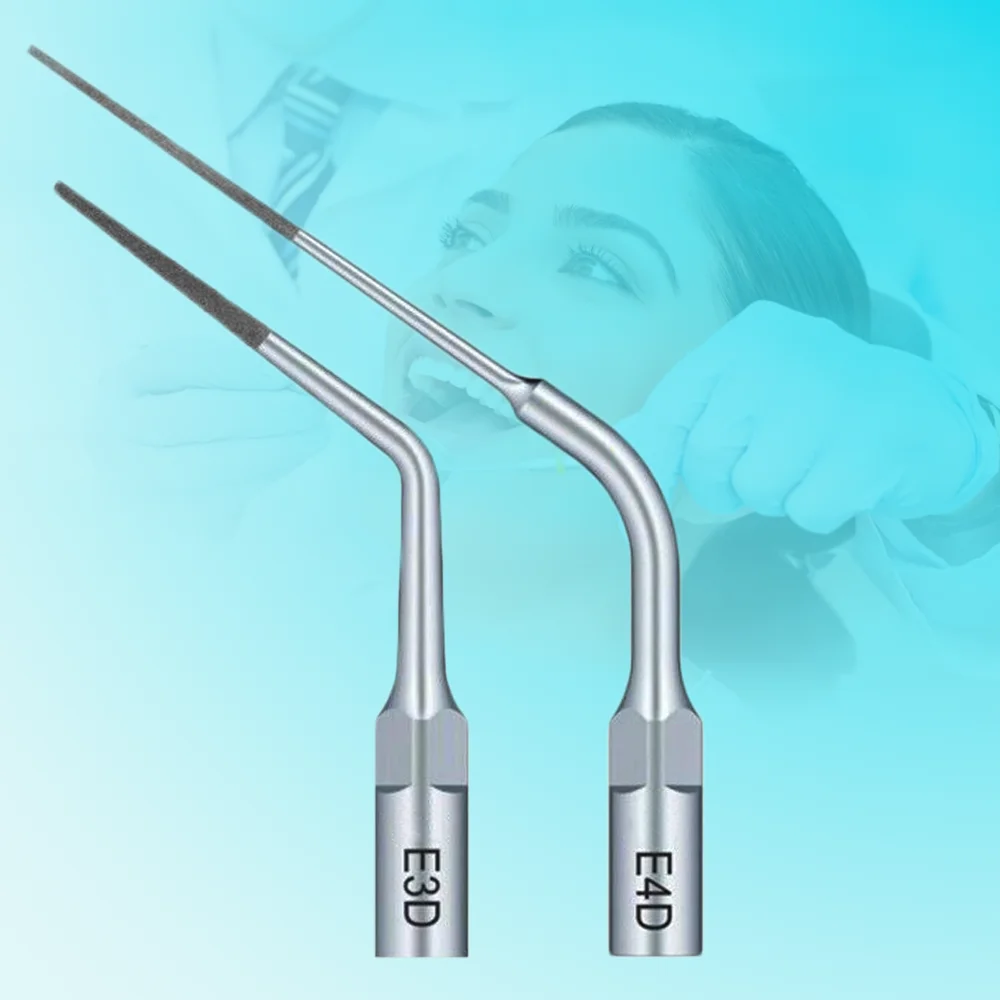 Puntas de escalador ultrasónico Dental E3D E4D Endodoncia Endo apto para pájaro carpintero EMS Satelec pieza de mano herramienta de odontología dientes Whiteni 5 uds
