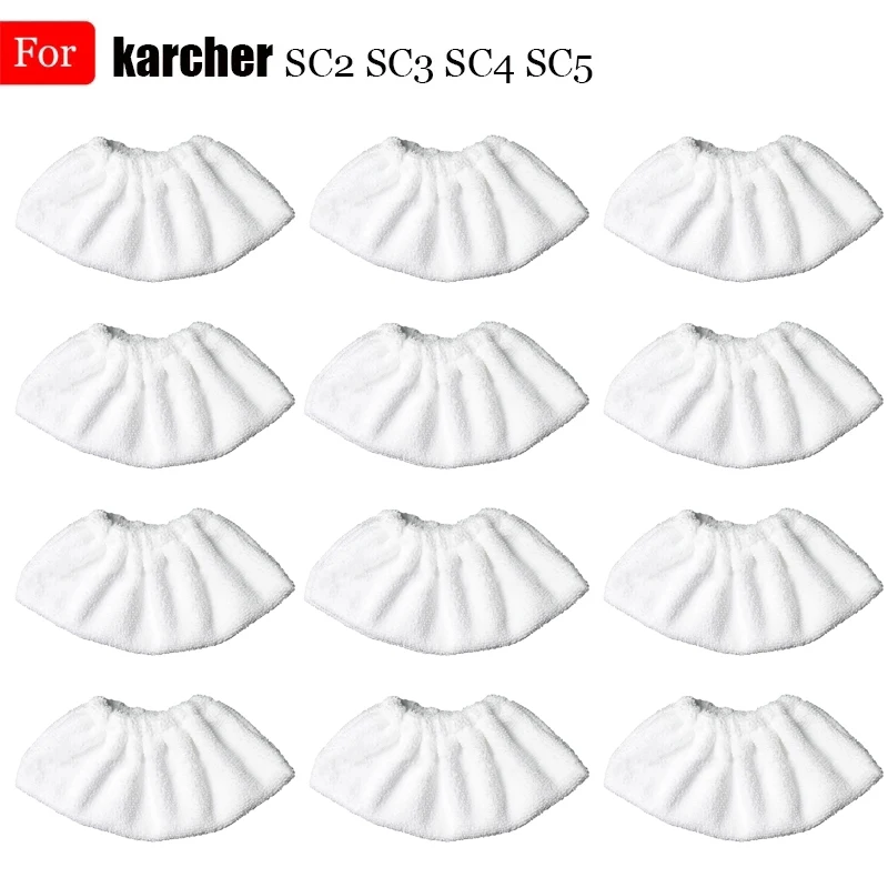 Paño de mopa a vapor, almohadilla de limpieza, cubierta de tela, trapos, accesorios de repuesto para Karcher EasyFix SC2 SC3 SC4 SC5, repuestos de limpiador de fregona