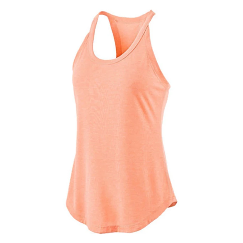 Camiseta sin mangas de entrenamiento de Yoga para mujer, chaleco deportivo con espalda cruzada hueca cruzada Sexy, Jersey suave y transpirable