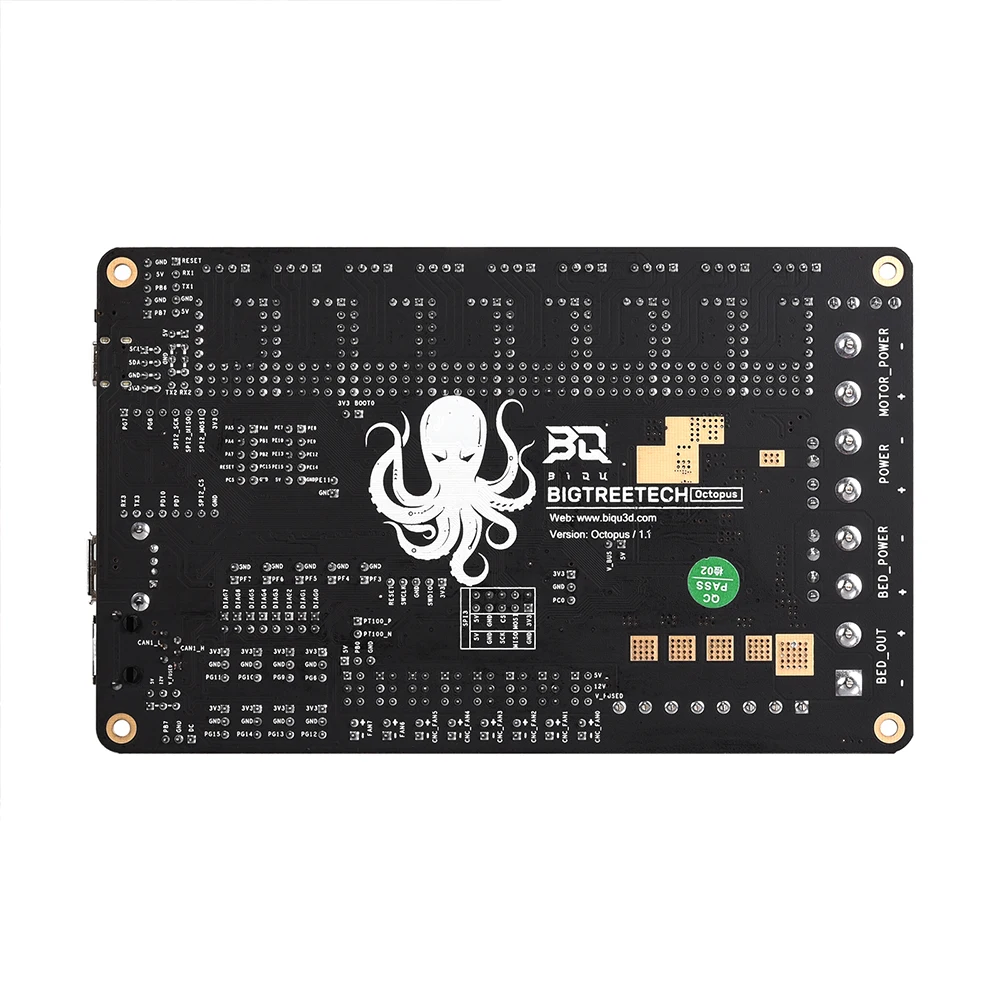 Placa base BIGTREETECH Octopus V1.1, placa de control de 32 bits, TMC2209 TMC5160T, piezas de impresora 3D VS SKR V1.4 Turbo para Voron 2,4 CR10