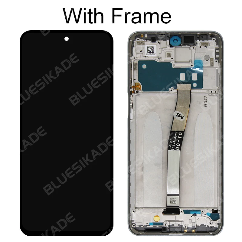 Para Xiaomi Redmi Note 9 Pro pantalla LCD M2003J6B2G Digitalizador de pantalla táctil para Redmi Note 9S LCD M2003J6A1G piezas de repuesto