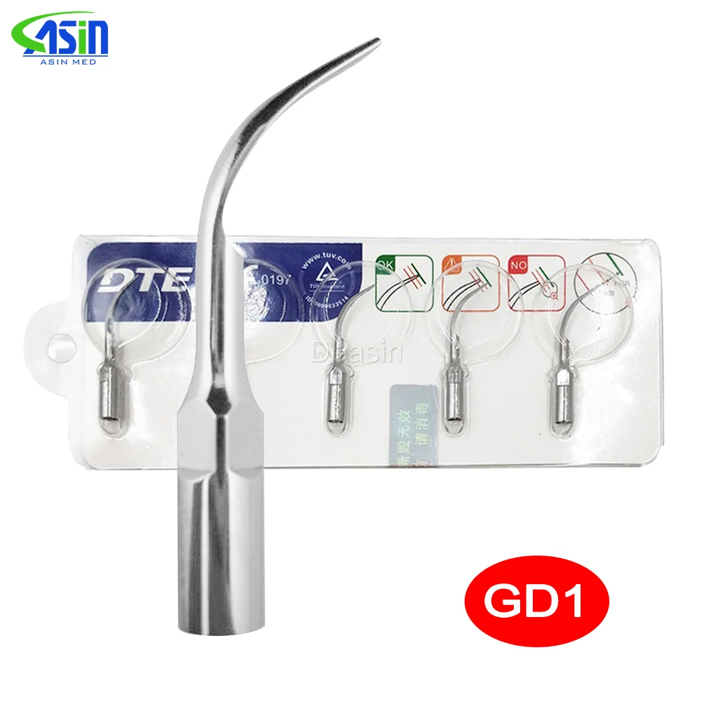 5 Puntas de Diamante para Escalador Ultrasónico Dental, Nuevas Puntas Endodónticas para Endodoncia, Compatibles con Escaladores DTE/SATELEC