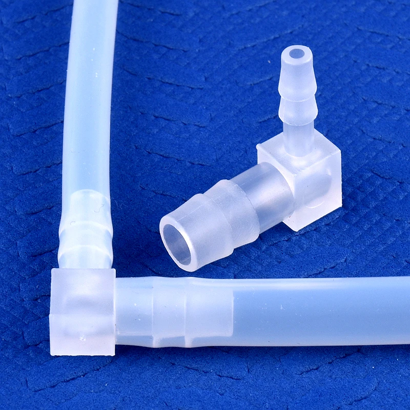 Conectores de codo reductor de PP, manguera de aireador de bomba de aire de tanque de Acuario, junta de Pagoda, accesorios de tubería de riego de jardín, 14 ~ 200mm, 5 ~ 3,2 Uds.