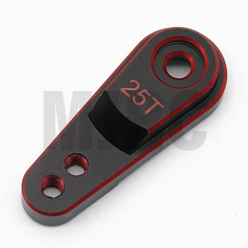 Bocina de dirección de brazo Servo de Metal 25t para Traxxas Trx4 Axial Scx10 Tamiya 1/10 camión sobre orugas Rc Futaba Savox Emax Hsp servomotores