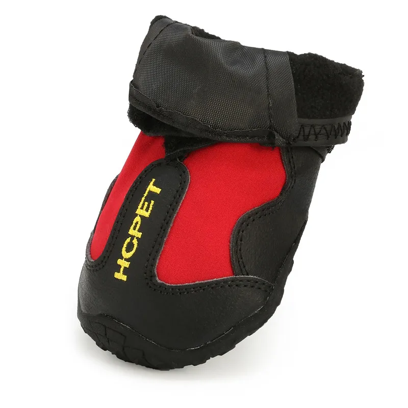 4 unids/set zapatos para perros medianos y grandes botas impermeables para perros de nieve y lluvia duraderas transpirables adiestramiento al aire libre senderismo zapatos para perros
