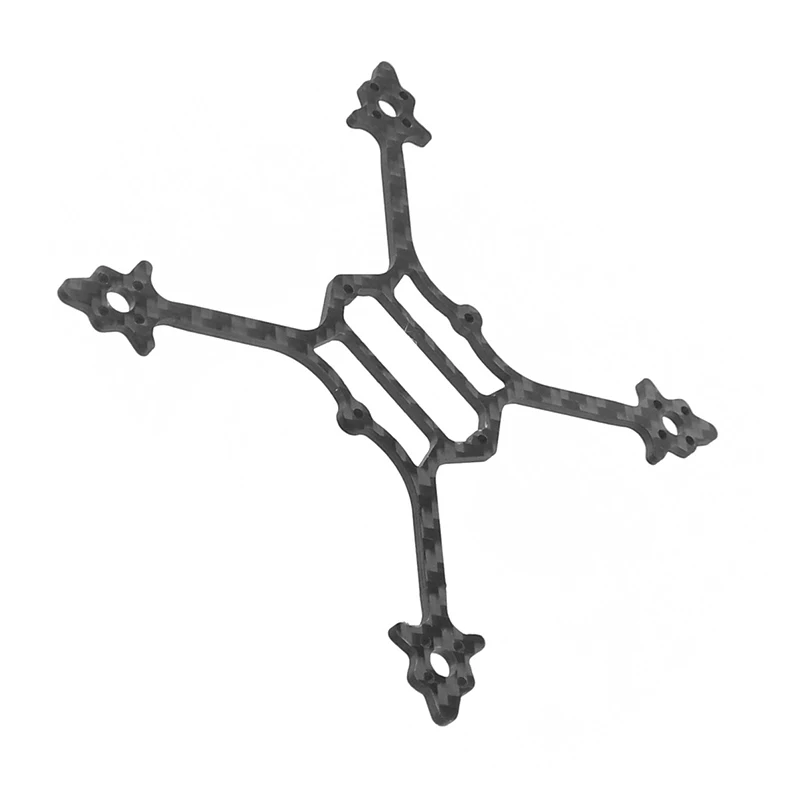 Placa inferior de distancia entre ejes de 115mm, fibra de carbono 3K para Happymodel Crux3, cuadricóptero FPV, piezas de repuesto para drones de carreras