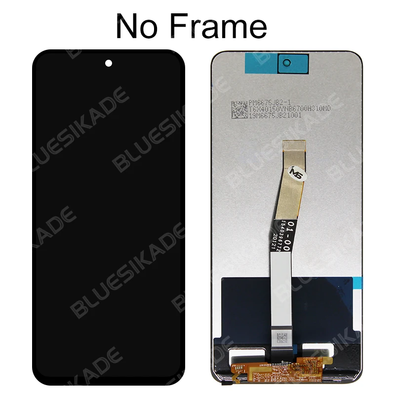 Para Xiaomi Redmi Note 9 Pro pantalla LCD M2003J6B2G Digitalizador de pantalla táctil para Redmi Note 9S LCD M2003J6A1G piezas de repuesto