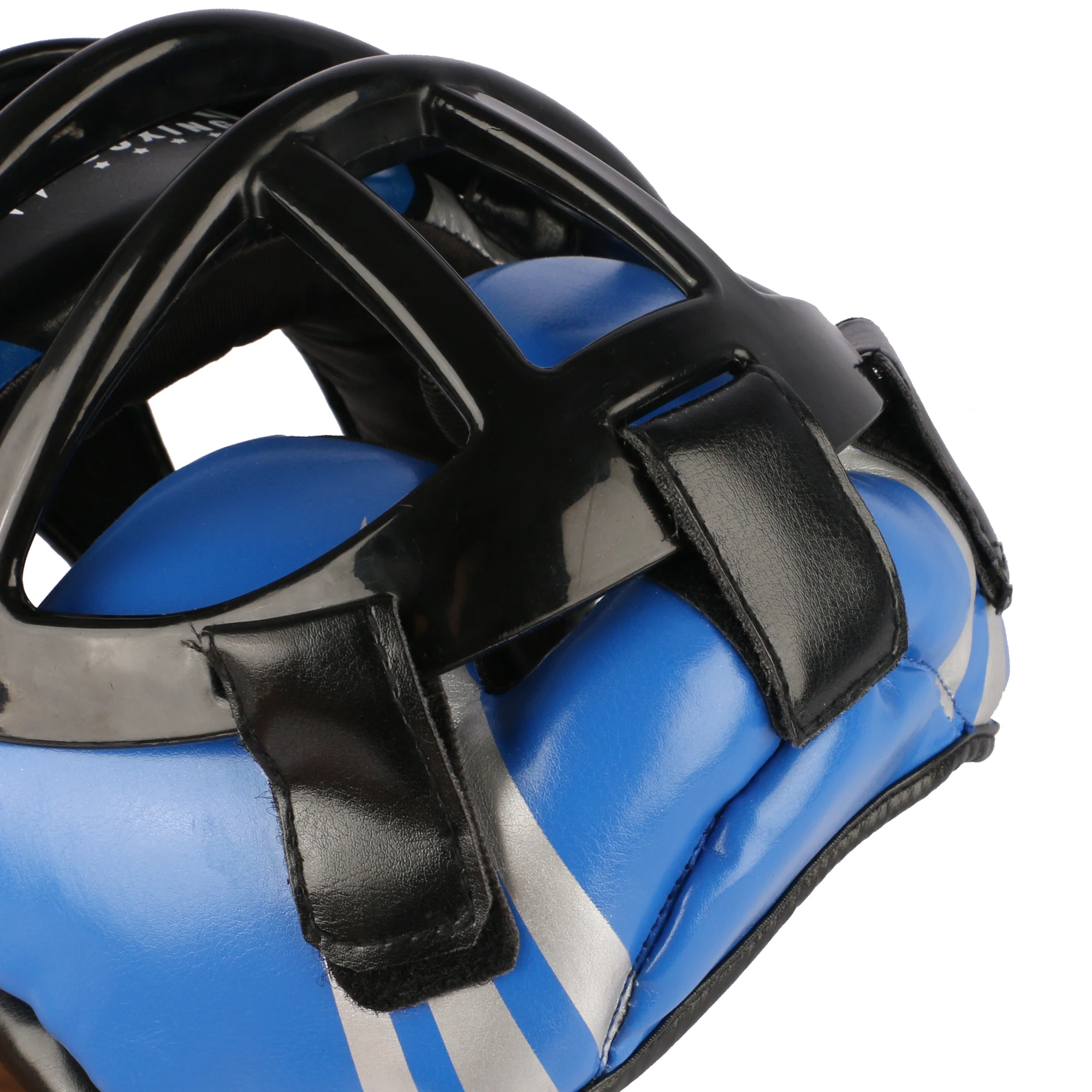 Casco de boxeo de cuero PU de cobertura completa para adultos y niños, protector de cabeza de competición profesional, MMA, Muay Thai, Taekwondo