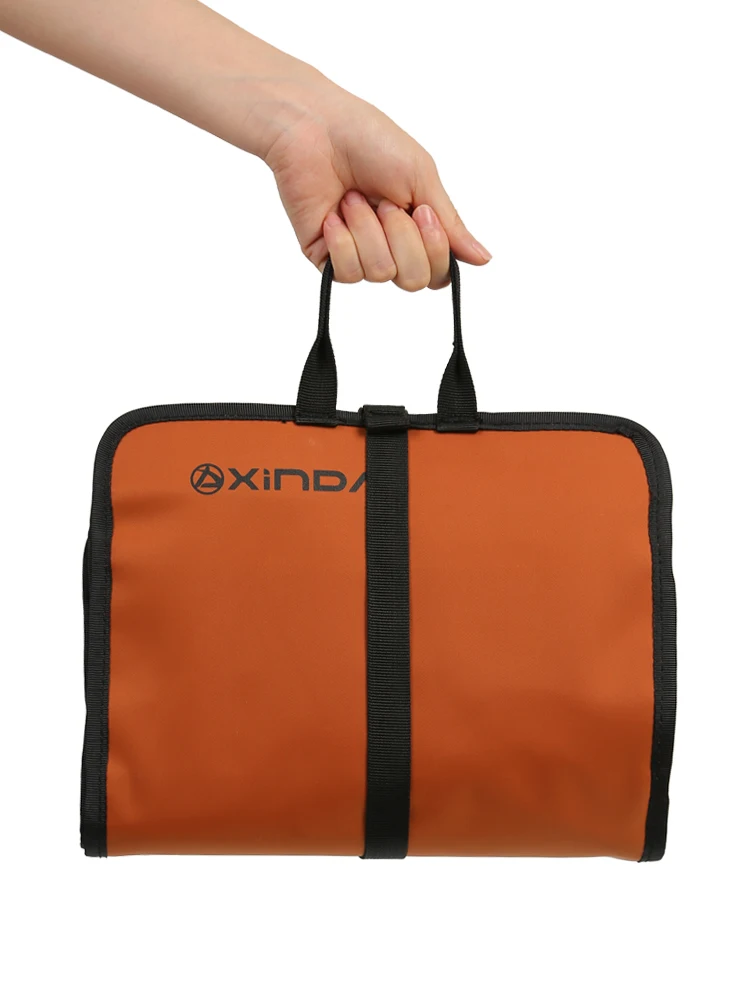 Bolsa de Nailon Xinda 320T, Impermeable, Resistente al Desgaste, con Mosquetones, para Herramientas de Escalada, Bolsa de Almacenamiento para Equipo