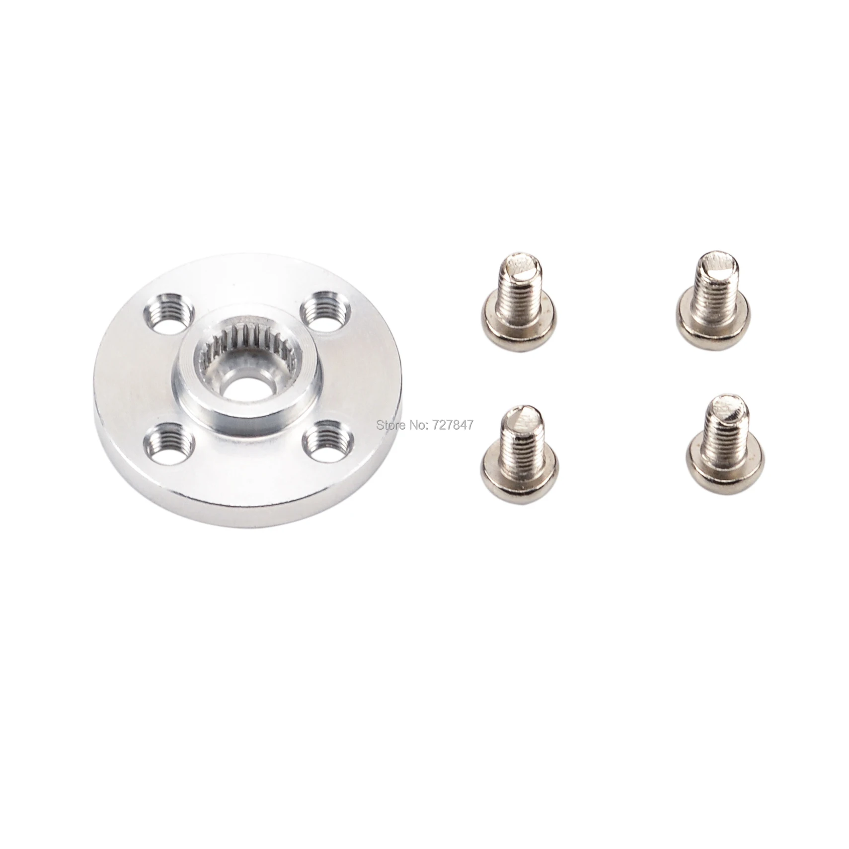 5 uds/10 Uds lote de Metal de aluminio 25T Servo brazo tipo redondo disco Matal cuernos para MG995 MG996R MG945 MG995 MG946 Rc Servos ACE Robot