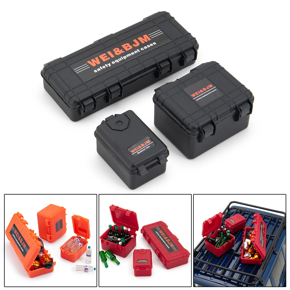 AXSPEED Accesorios de Decoración para Coches RC, Mini Modelos para Crawler RC 1/10 Axial SCX10 90046 TRX4 TRX6 6X6