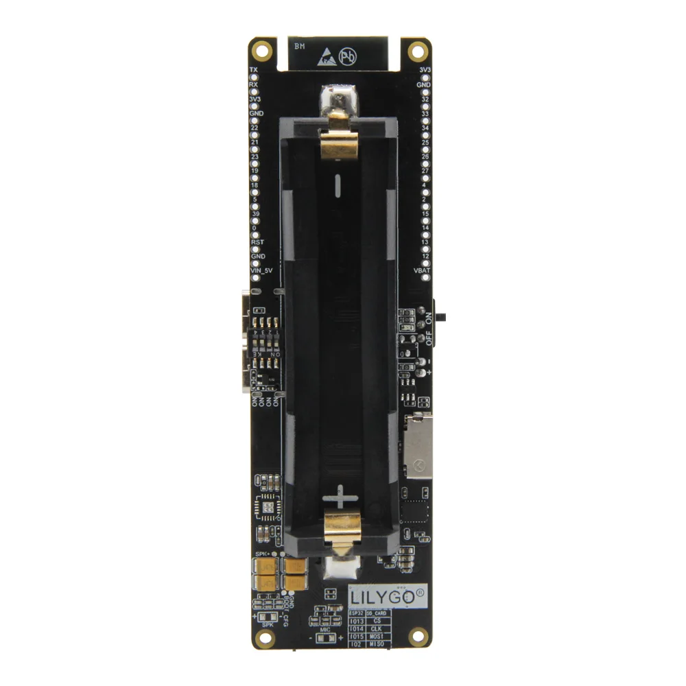 LILYGO ®   TTGO T-SIM7600E-L1C 4G LTE CAT4 módulo Dongle USB ESP32 Chip WiFi Bluetooth 18650 soporte de batería Placa de carga Solar